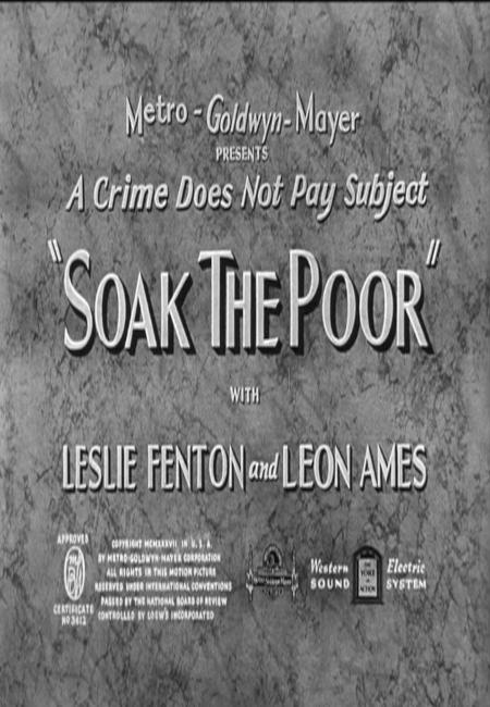 Soak the Poor (C)