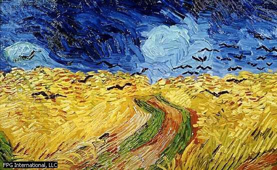 Zavattini e... il 'Campo di grano coi corvi' di Van Gogh (C)