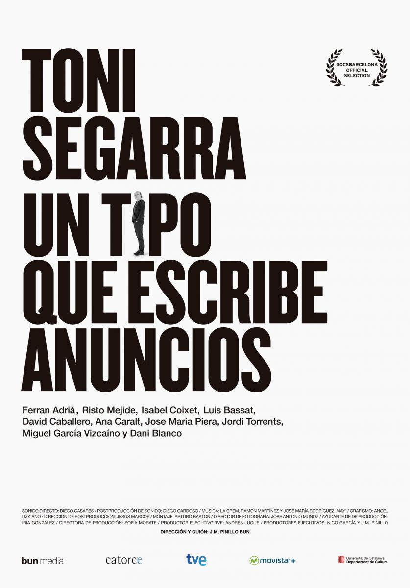 Toni Segarra: un tipo que escribe anuncios