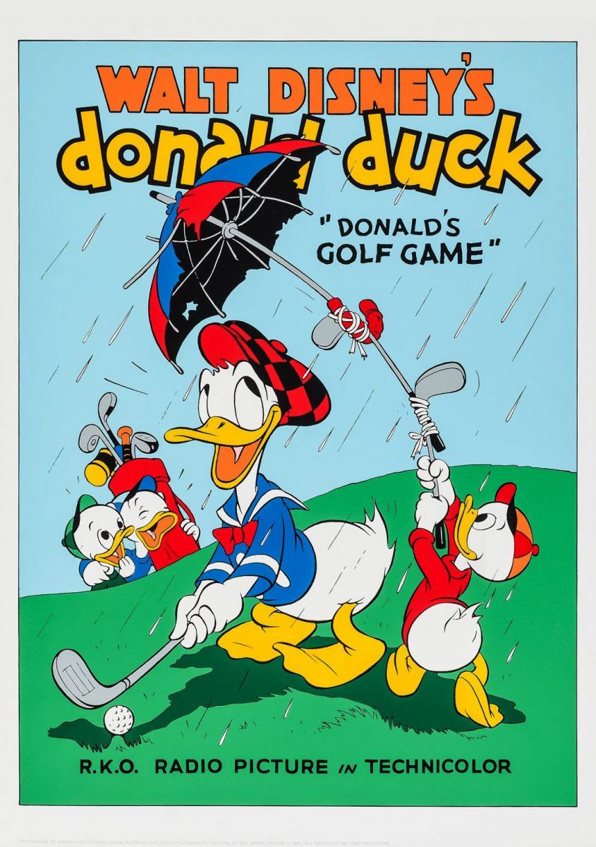 Pato Donald: Donald juega al golf (C)