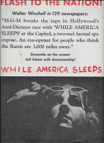 While America Sleeps (C)