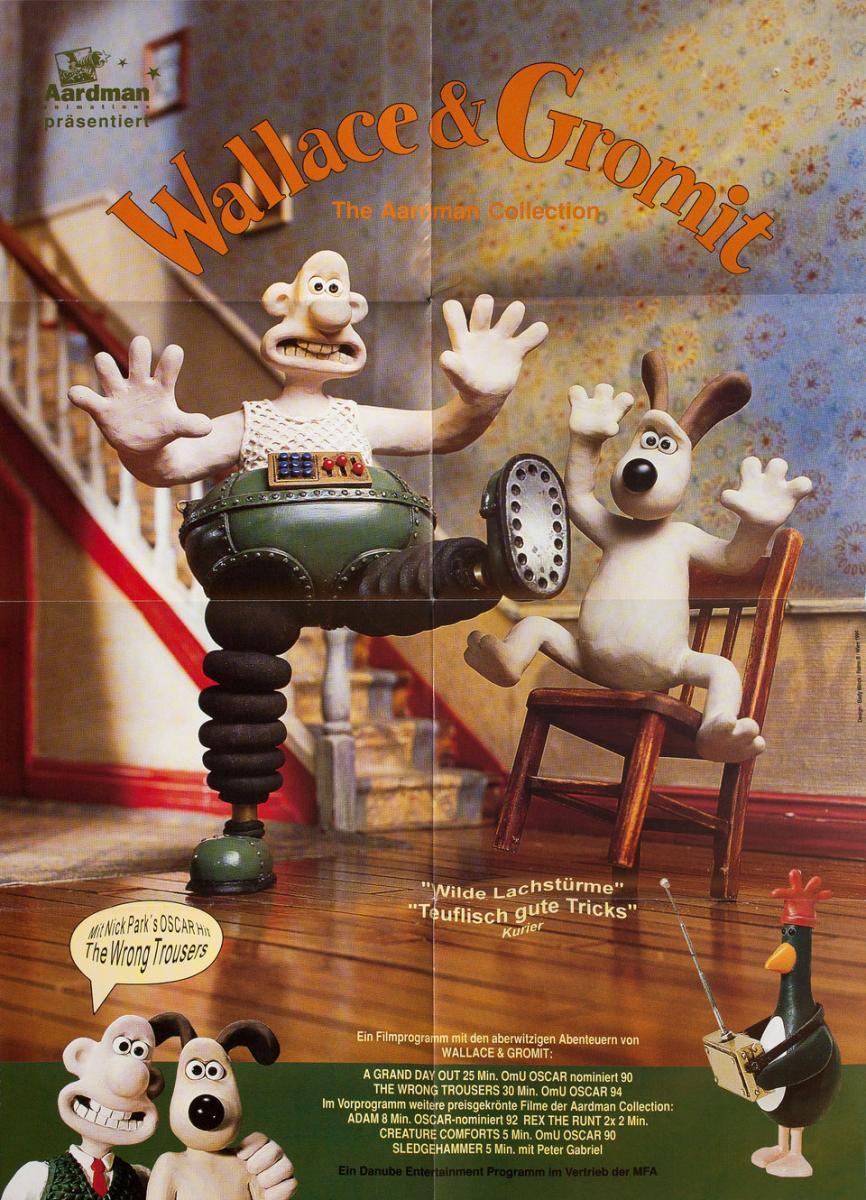 Wallace & Gromit in The Wrong Trousers