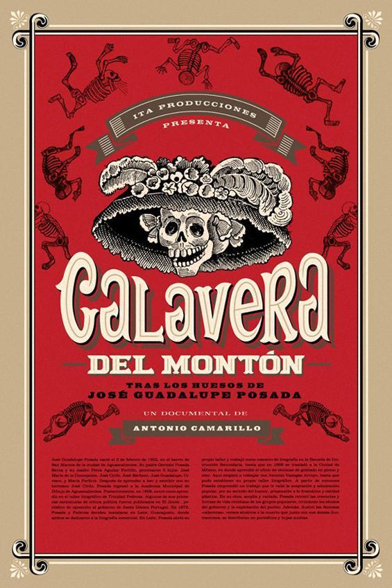 Calavera del montón, tras los huesos de José Guadalupe Posada