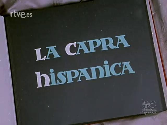 La Capra hispánica (S)