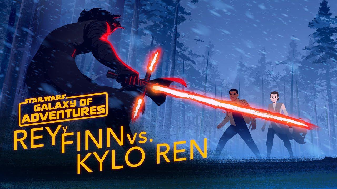 Star Wars Galaxy of Adventures: Rey and Finn vs. Kylo Ren (S)