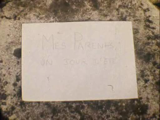 Mes parents un jour d'ete (C)