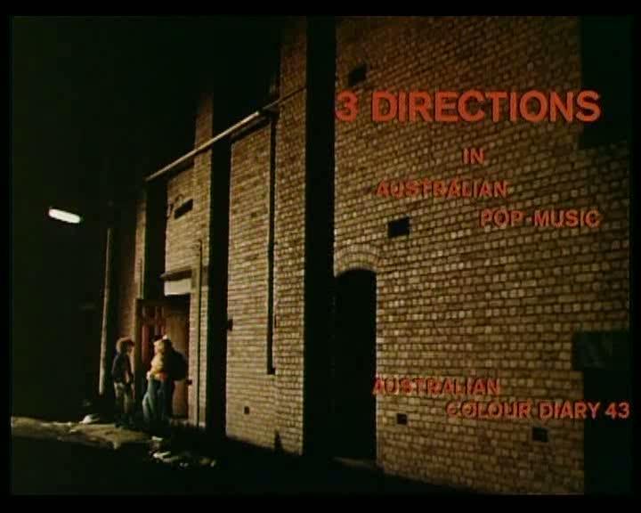 3 Directions in Australian Pop Music (S)