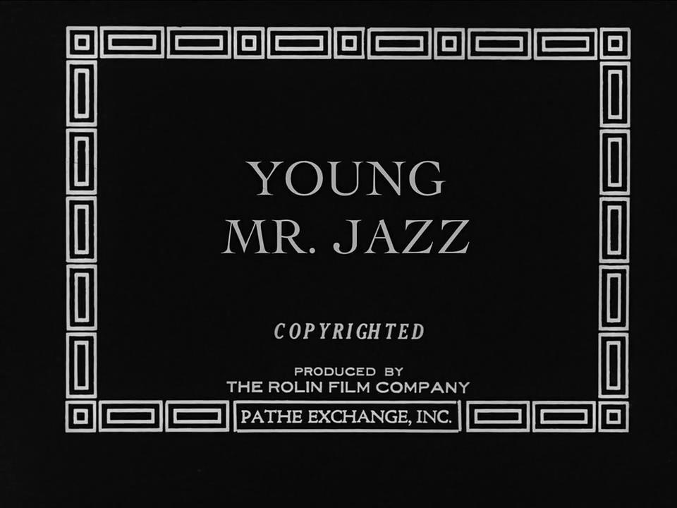 Young Mr. Jazz (S)