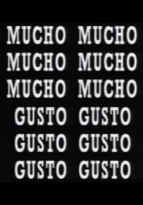 Mucho gusto