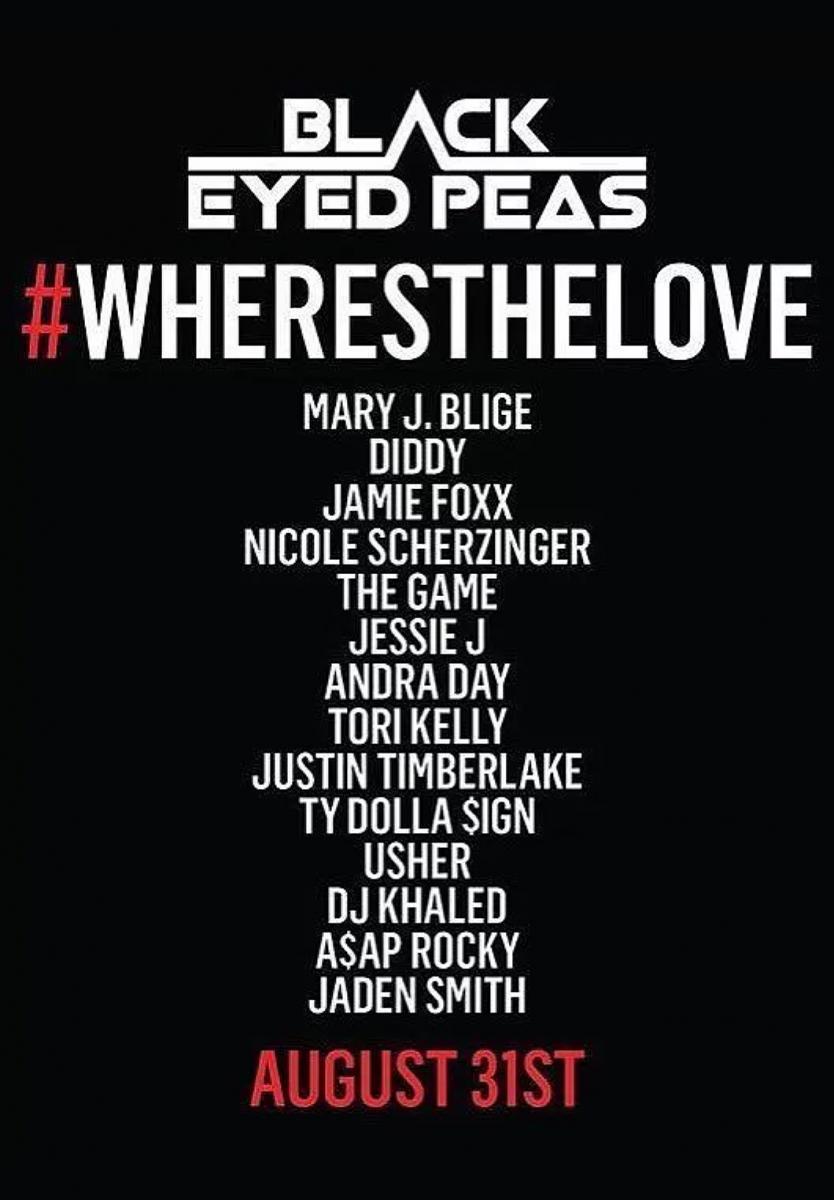 The Black Eyed Peas - #WHERESTHELOVE ft. The World (Vídeo musical)