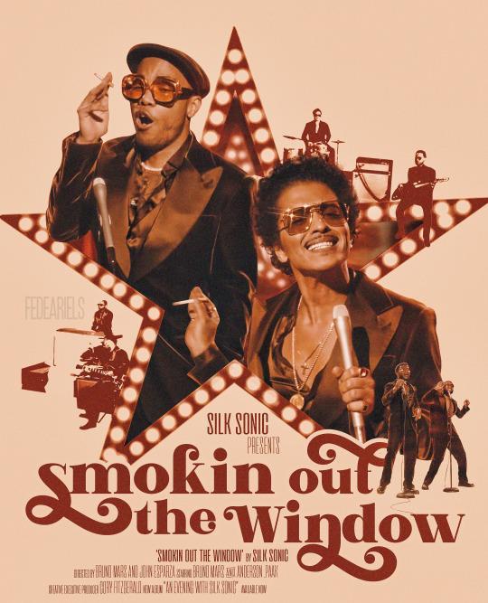 Bruno Mars, Anderson.Paak, Silk Sonic: Smokin Out the Window (Music Video)