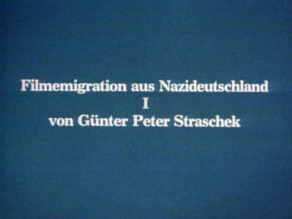 Filmemigration aus Nazideutschland